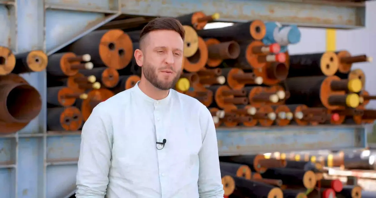 Standbild aus dem Video: Lucas Lipps, Tief- und Rohrleitungsbau Klumpp GmbH