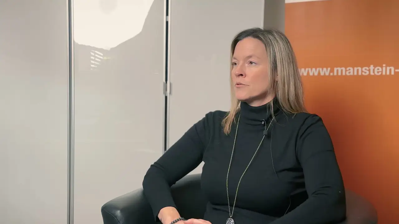 Standbild aus dem Video: Sandra Manstein, Manstein Solution GmbH
