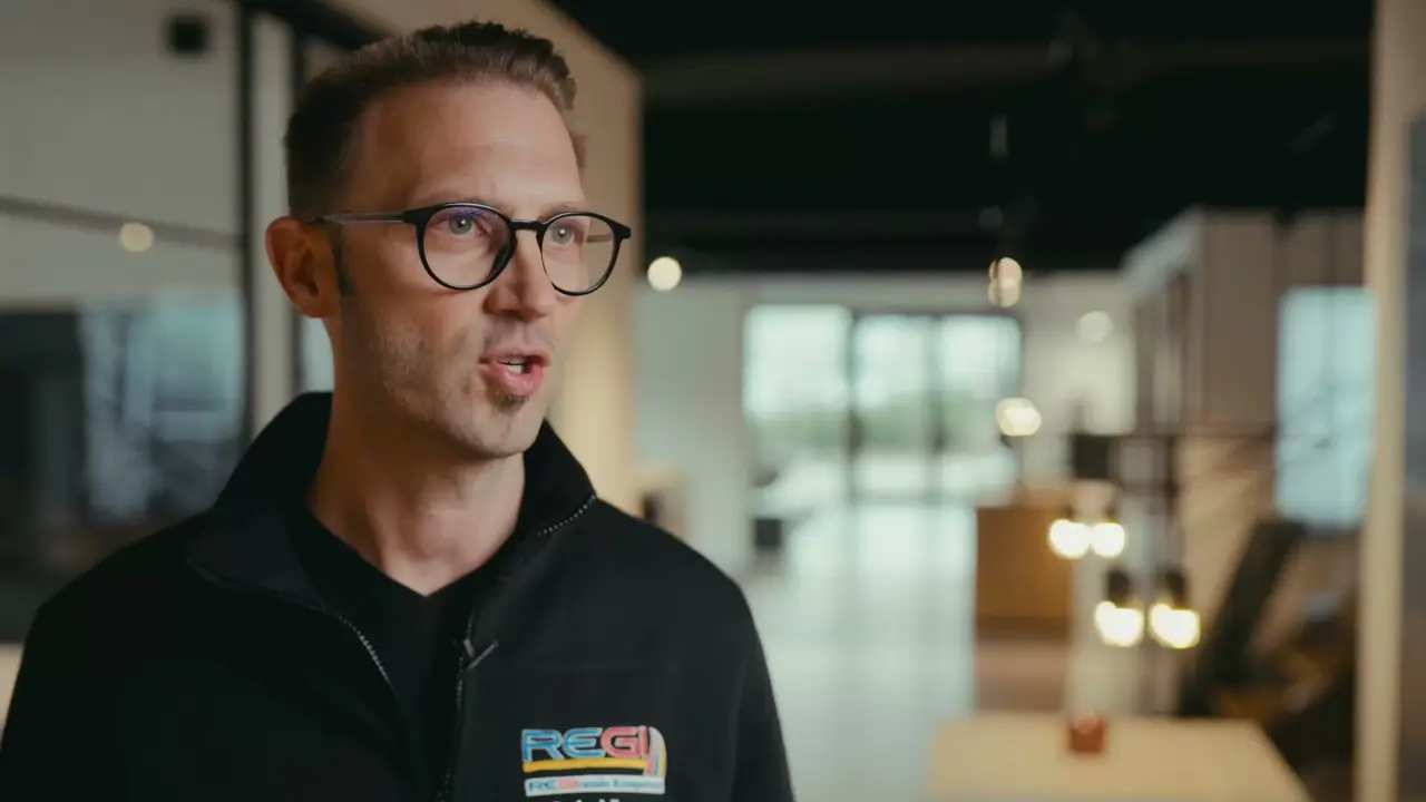 Standbild aus dem Video: Stephan Leidinger, REGI GmbH