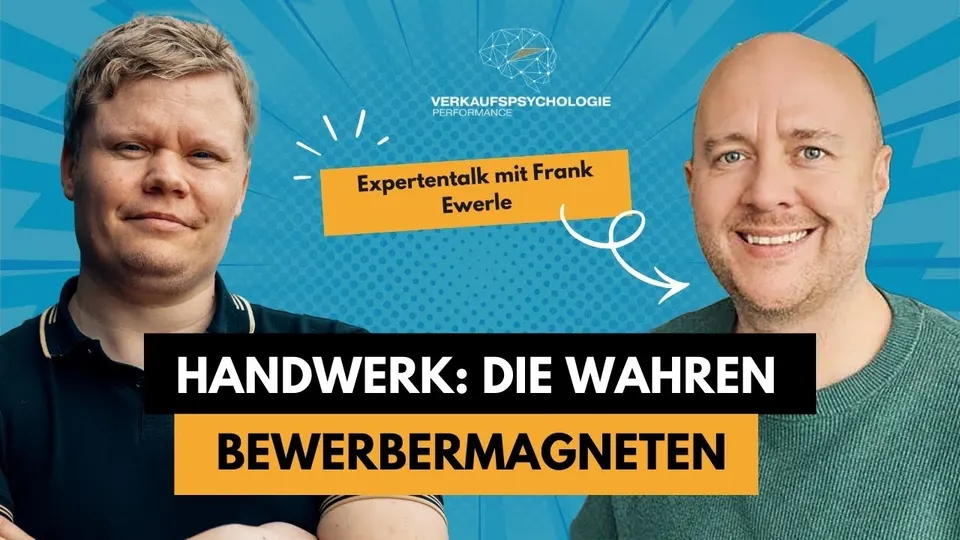 Vorschaubild des Fachgesprächs: Matthias Niggehoff und Frank Ewerle, Titel „Handwerk: Die wahren Bewerbermagneten"