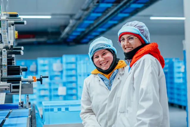 Foto aus der Produktion für Bard frische Küche