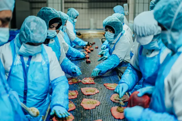 Foto aus der Produktion für Bard frische Küche