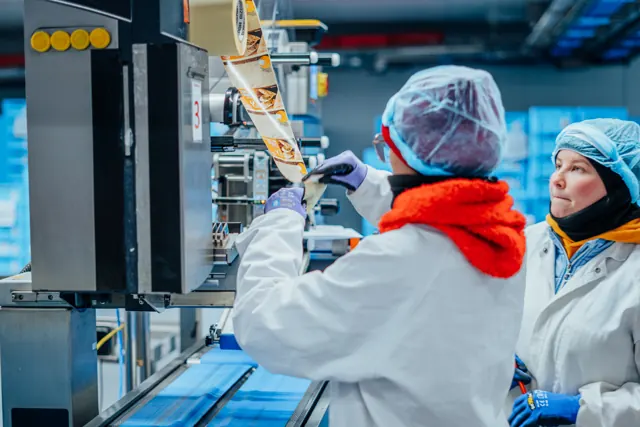 Foto aus der Produktion für Bard frische Küche