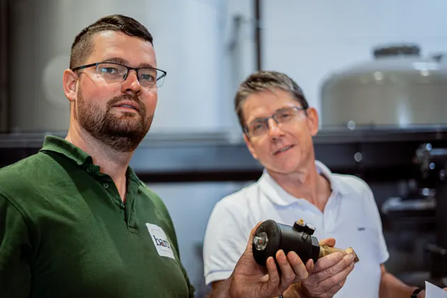 Foto aus der Produktion für Bard GmbH