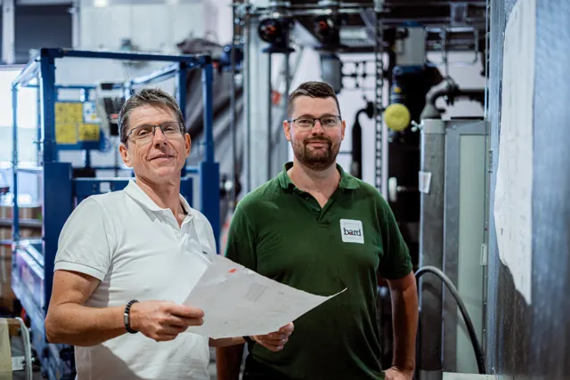 Foto aus der Produktion für Bard GmbH