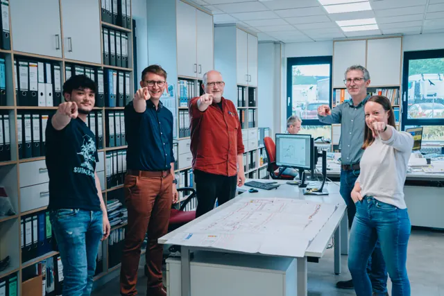 Foto aus der Produktion für B&L Klima- und Lufttechnik