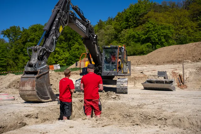 Foto aus der Produktion für Boller-Bau