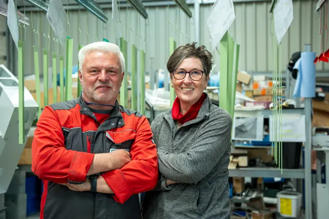 Foto aus der Produktion für Günter Fenrich GmbH