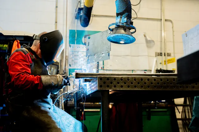Foto aus der Produktion für Günter Fenrich GmbH