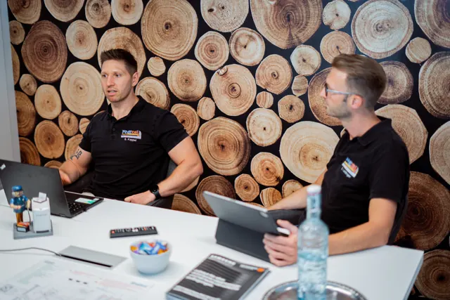 Foto aus der Produktion für REGI GmbH