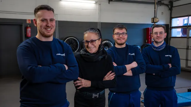 Foto aus der Produktion für Reifen Jung