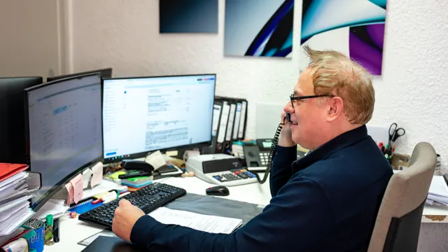 Foto aus der Produktion für Steuerberater Steimer & Partner